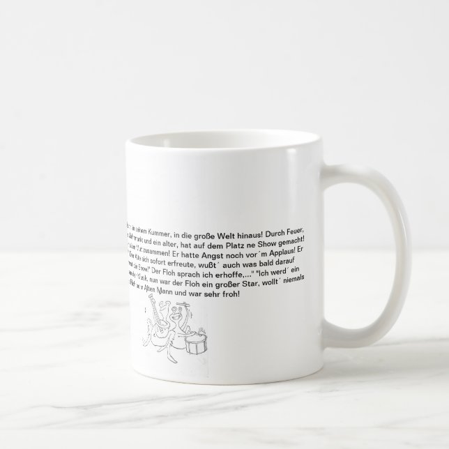 Floh Zirkus Tasse Kaffemugg (Höger)