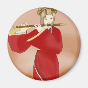 Flöjt av hösten magnet