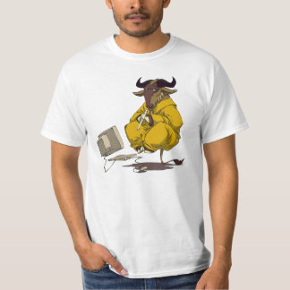 Flöjt-leka GNU Tee Shirt