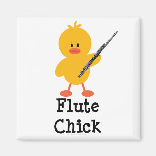 Flöjtchickmagnet Magnet