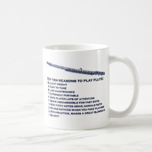 Flöjten överträffar 10 kaffemugg