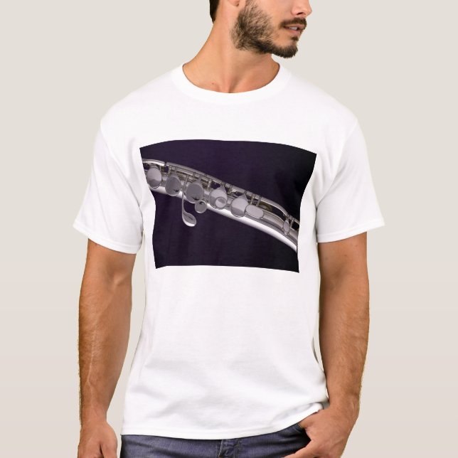 Flöjtmörkskjorta Tröja (Framsida)