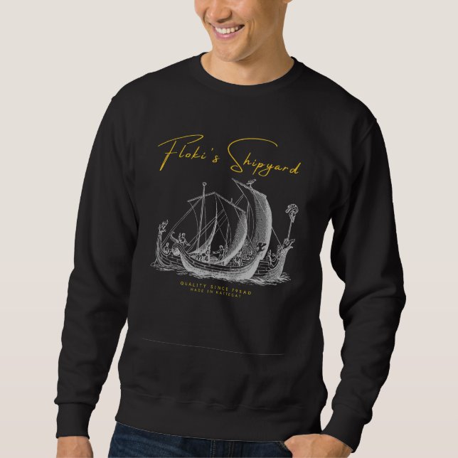 Flokis Shipyard Lång Ärmad Tröja (Framsida)