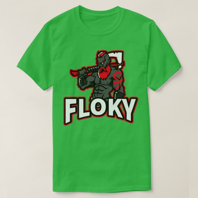 Floky Viking T Shirt (Design framsida)