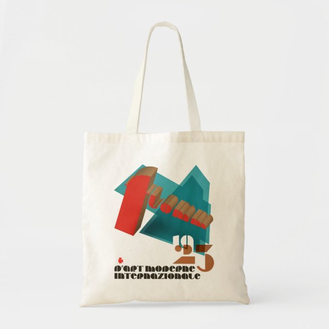 FLomm D'Art 1923 Moderne Internazionale Tygkasse (Framsidan)
