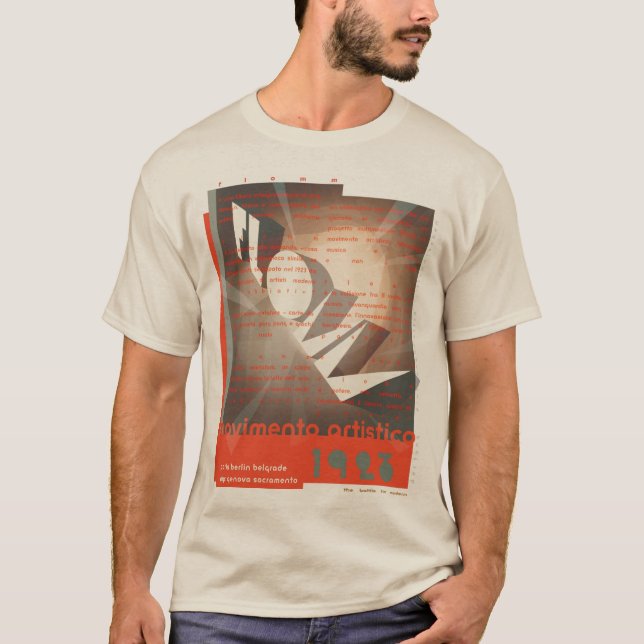 FLomm movimento artistico T-shirt (Framsida)