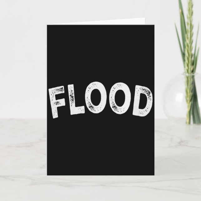 Flood Premium Tri-blend  Kort (Framsida)