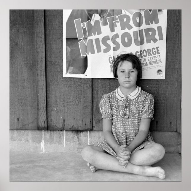 Flood Refugee - 1939. Poster (Framsidan)