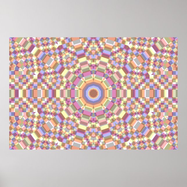 Floor Pattern For A Tarot Theater Piece Poster (Framsidan)