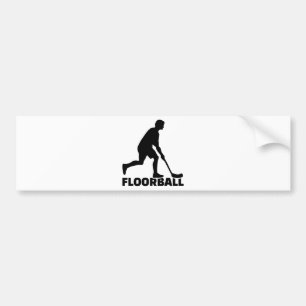 Floorball Bildekal