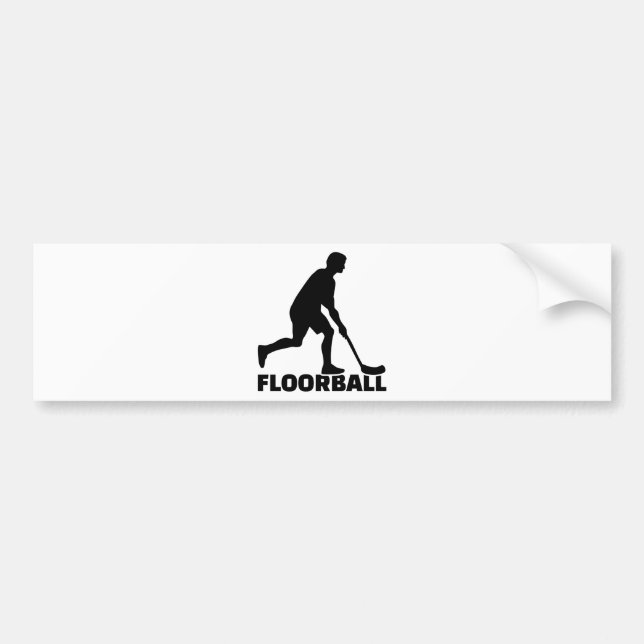 Floorball Bildekal (Framsidan)