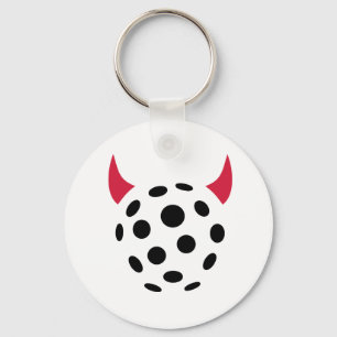 Floorball djävulen nyckelring