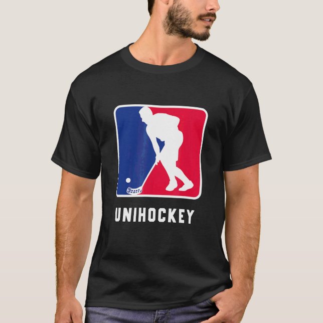 Floorball Hockey Salibandy Inbandy T Shirt (Framsida)