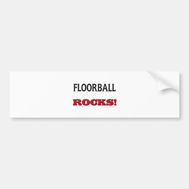 Floorball stenar bildekal (Framsidan)