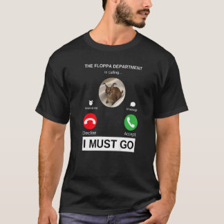 Floppa-avdelningen kallar Caracal Cat Meme T Shirt