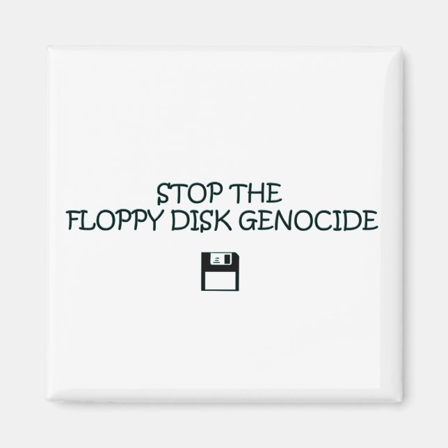 FLOPPSDISK MAGNET (Framsidan)