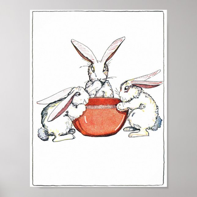 Flopsy, Mopsy och Bomullssvans Poster (Framsidan)
