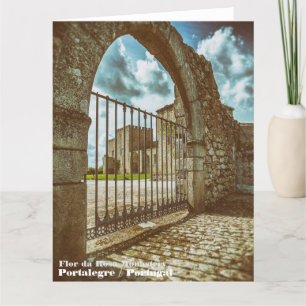 Flor da Rosa Monastery. Portalegre, Portugal. Tack Kort
