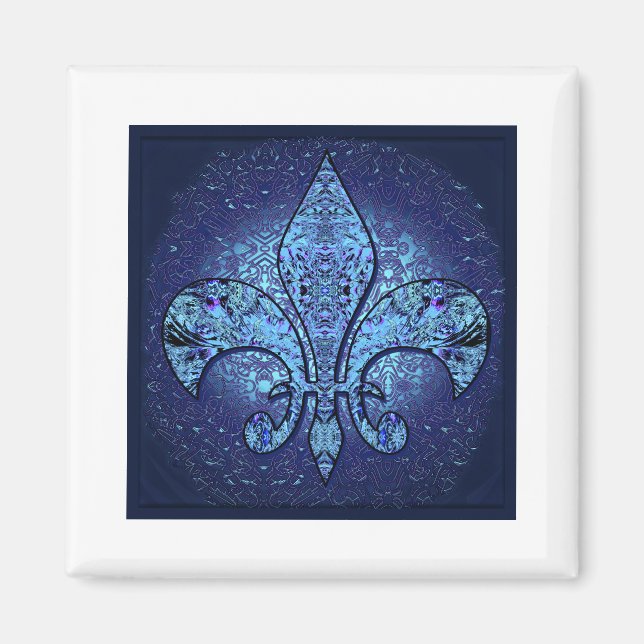 Flor De Lis lt.png Magnet (Framsidan)