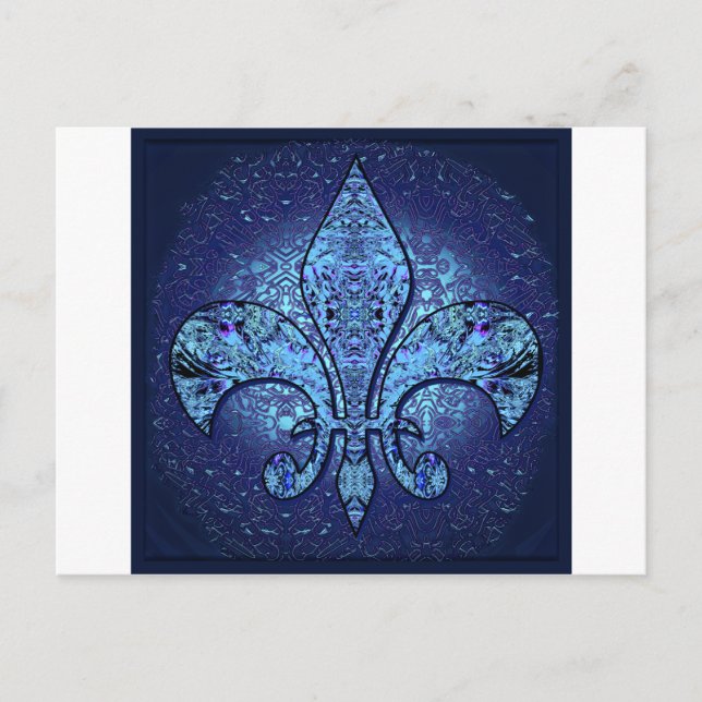 Flor De Lis lt.png Vykort (Framsida)