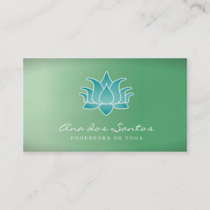 Flor de Loto Tarjetas de Visita Visitkort