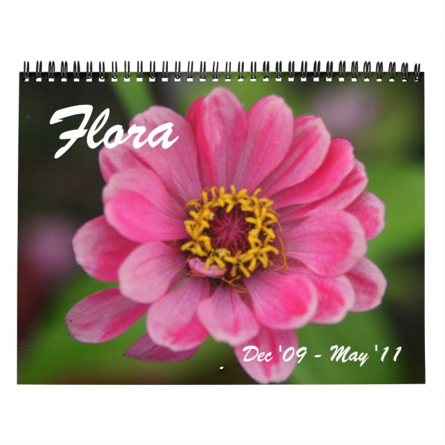 flora 18-månaderskalender kalender (Omslag)
