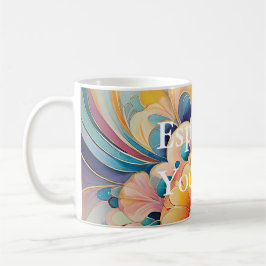 Flora 3 Blommigt Pastel Classic Mugg