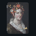 Flora, Arcimboldo iPad Mini Skydd<br><div class="desc">Giuseppe Arcimboldo (1526 or 1527 – 11 July 1593) was an Italian painter best known for creating imaginative portrait heads made entirely of objects such as fruits, vegetables, flowers, fish and books. These works form a distinct category from his other productions. He was a conventional court painter of portraits for...</div>