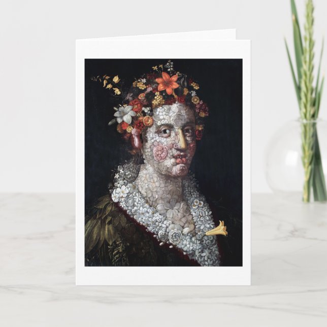 Flora, Arcimboldo Kort (Framsida)