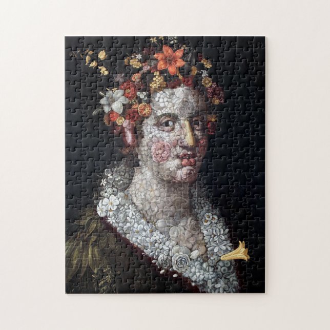 Flora, Arcimboldo Pussel (Vertikal)