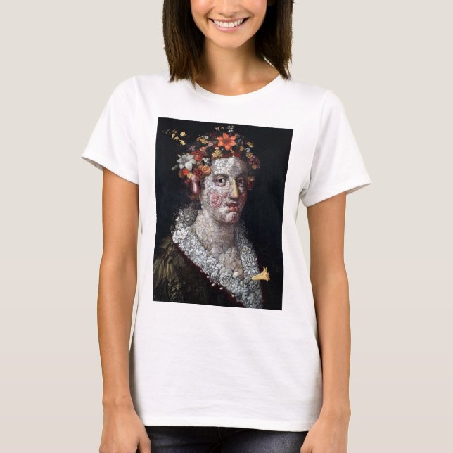 Flora, Arcimboldo T Shirt (Framsida)