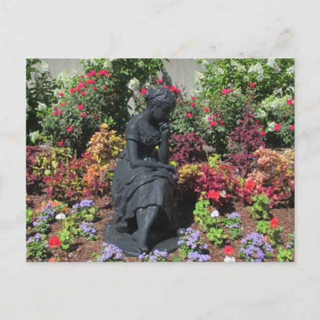 Flora av blommaid vykort (Framsida)