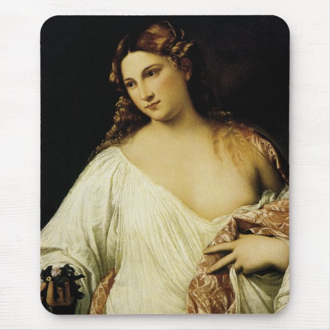 Flora, av titian musmatta (Framsidan)