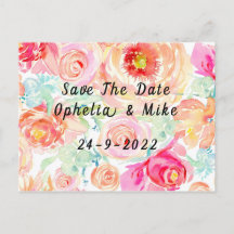 Flora; Boho Glada färger