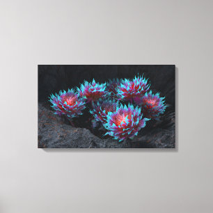 Flora Canvastryck