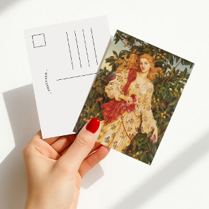 Flora Evelyn De Morgan Vykort