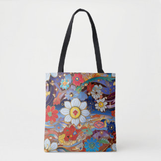 Flora Fantasy Petals and Poise Edition Tote Bag Tygkasse