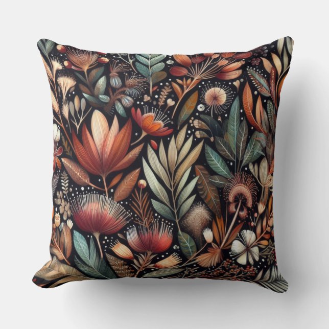 Flora Fauna Cushion Kudde (Framsida)
