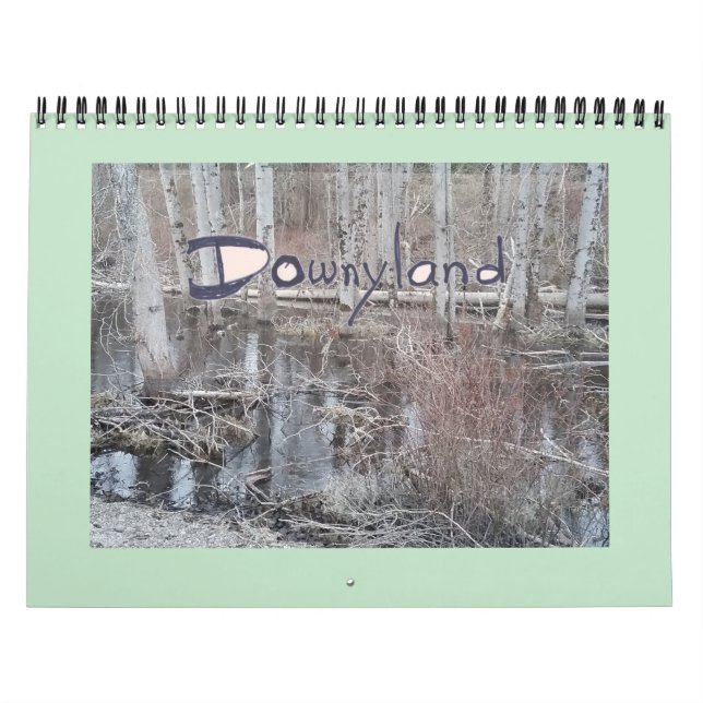 Flora & fauna "Downyland" - grannskapskalender Kalender (Omslag)