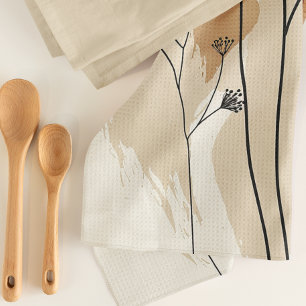 Flora för neutralt kökshandduk