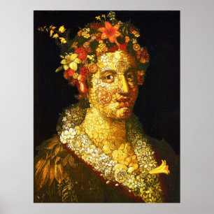 Flora - Giuseppe Arcimboldo Poster