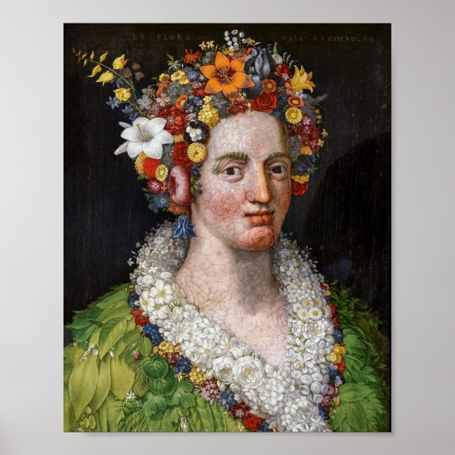 Flora | Giuseppe Arcimboldo | Poster (Framsidan)