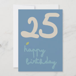 flora - Inbjudningskort för Blommigt på födelseda