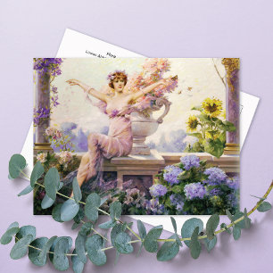 Flora Louise Abbéma Vykort