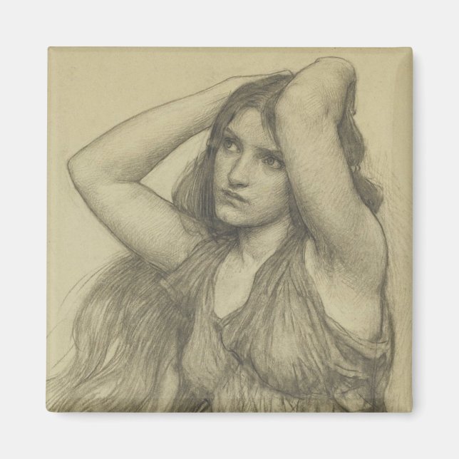 Flora med Long Hair Magnet (Framsidan)