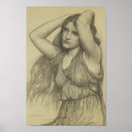 Flora med Long Hair Poster