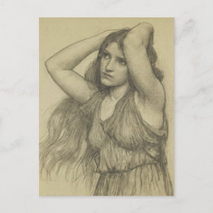 Flora med Long Hair Vykort