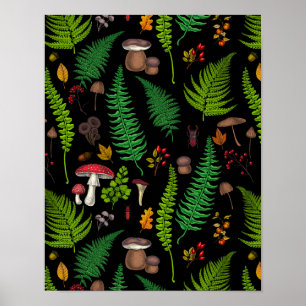 Flora och fauna poster