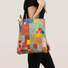 Flora om Sand av Paul Klee, Abstrakt Art Tygkasse