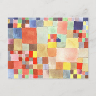 Flora om Sand av Paul Klee Vykort